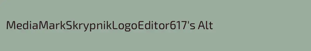 MediaMarkSkrypnikLogoEditor617's Alt
